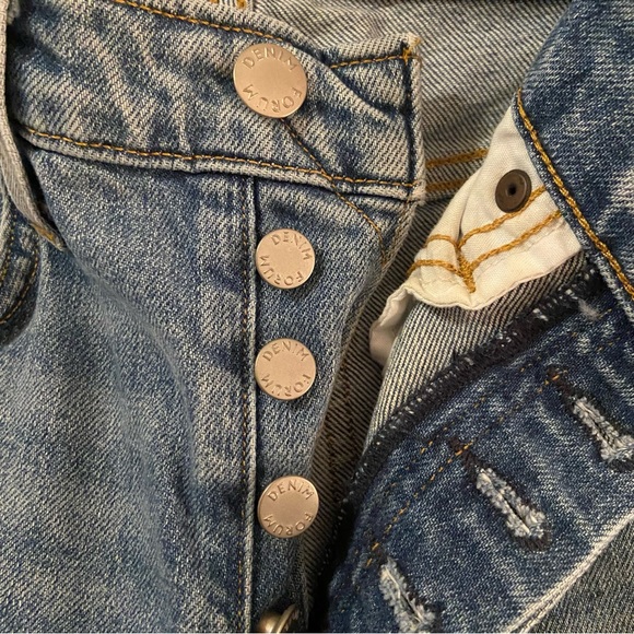 DENIM FORUM SHORTS, Size 25 - Picture 4 of 12